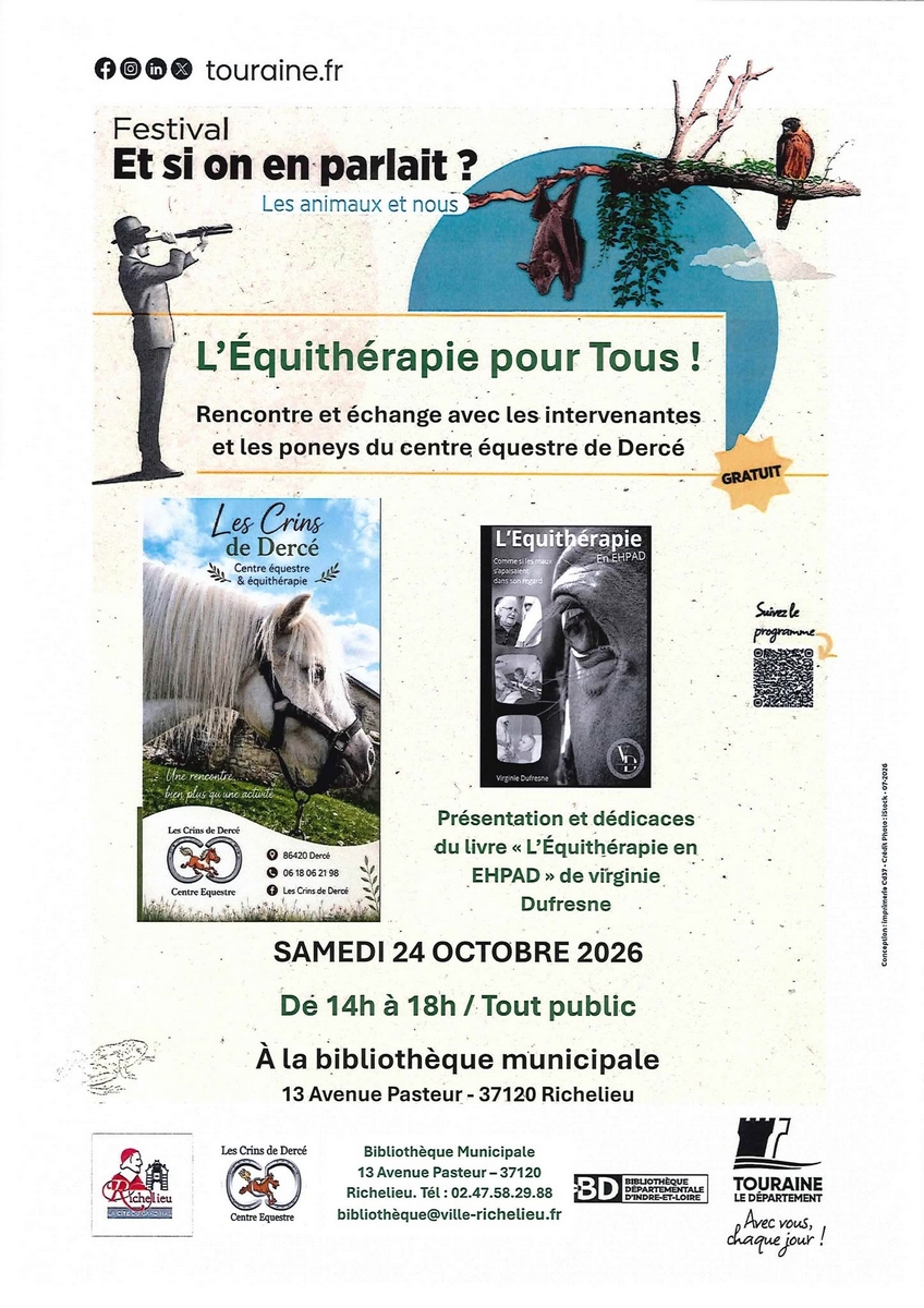 L’Equithérapie pour tous ! - Festival Et si on en parlait ?