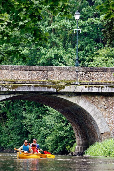 L'Huisne entre campagne et ville
