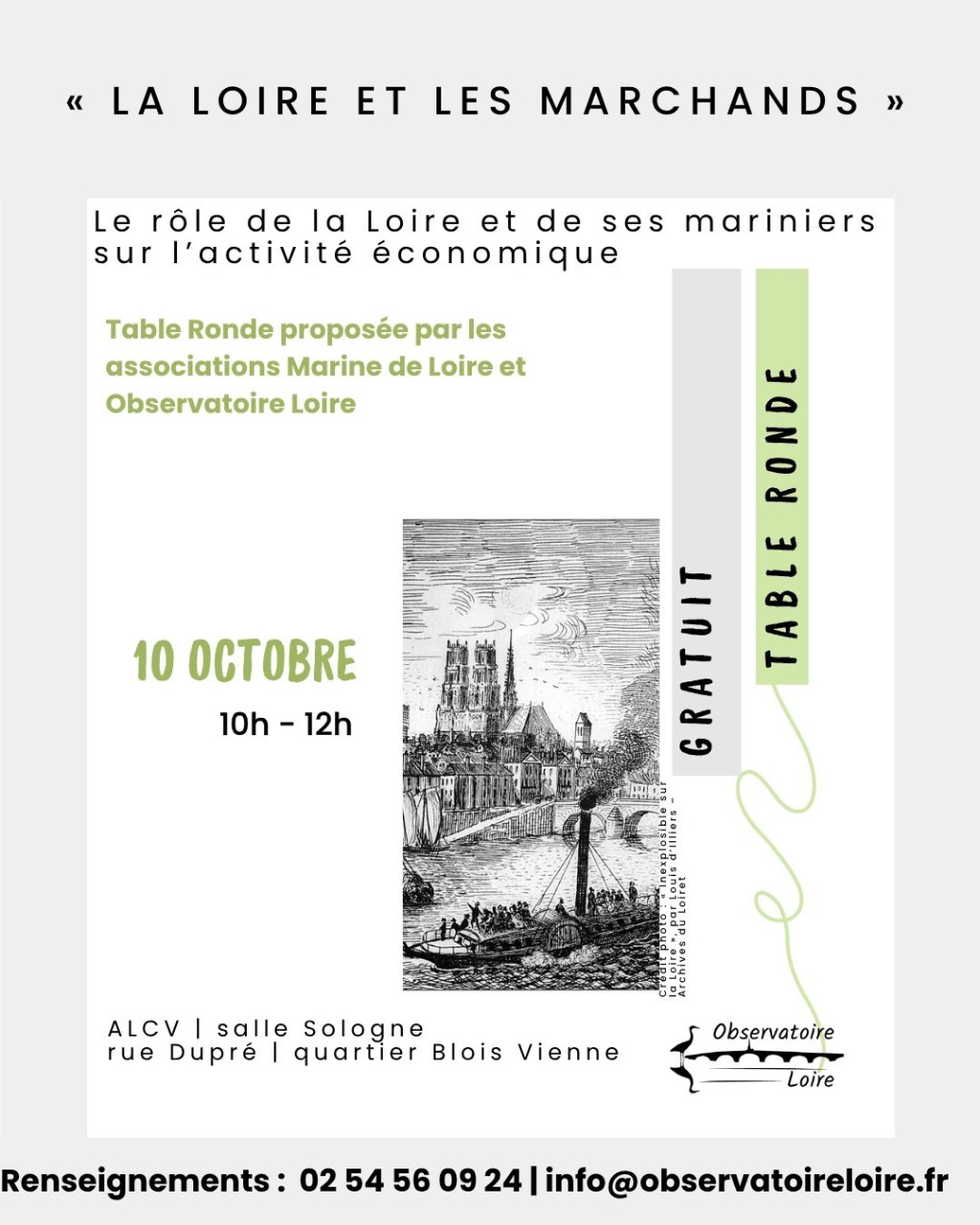 La Loire et les Marchands