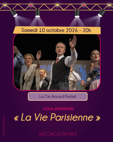 "La Vie Parisienne" par la Cie Accord Parfait - Bléré Opéra de Poche