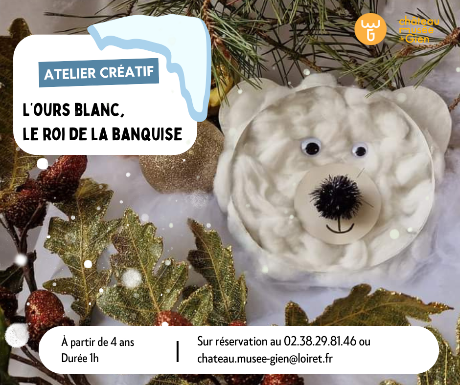 Atelier créatif : L’ours blanc, le roi de la banquise