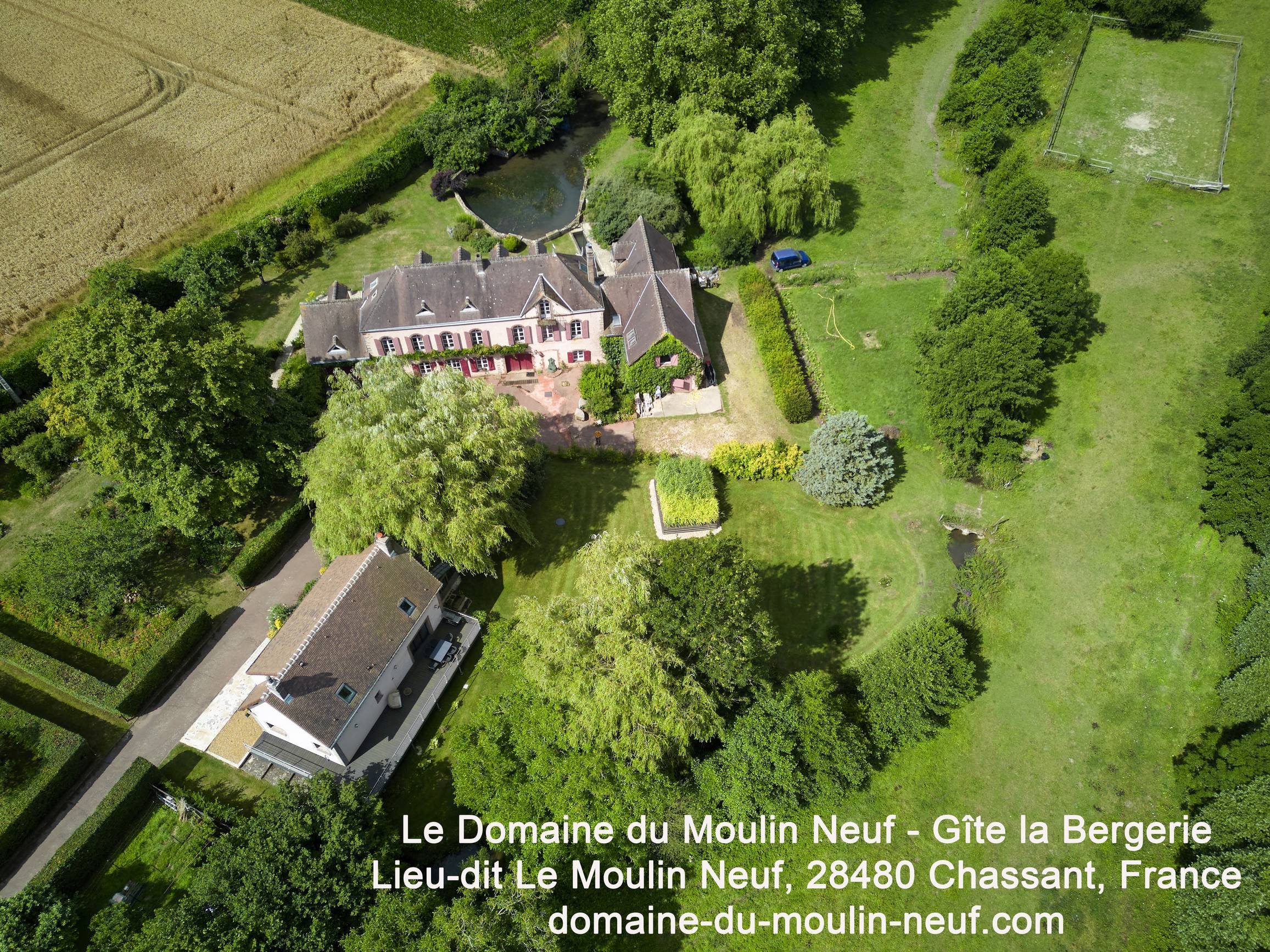 Domaine du Moulin Neuf - Gîte La Bergerie