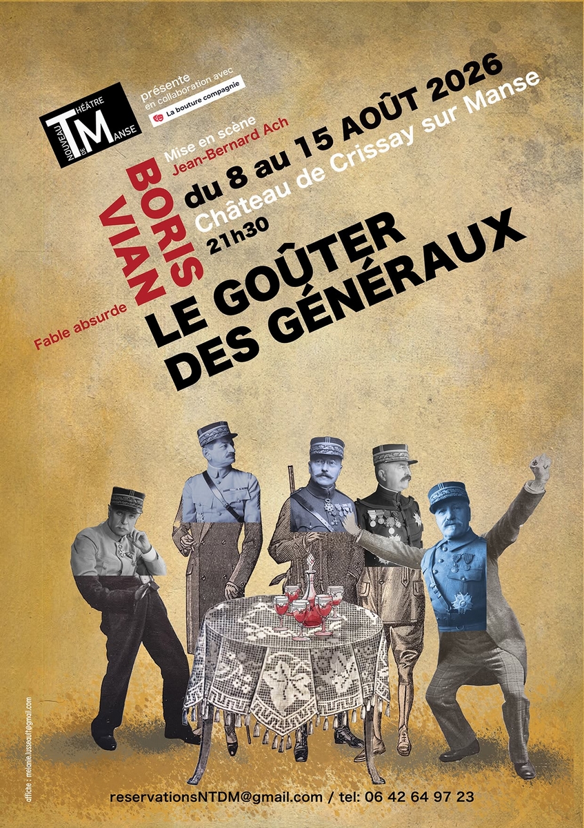Le Goûter des Généraux, fable absurde de Boris Vian