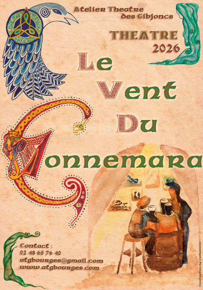 "Le Vent du Connemara" par l'Atelier Théâtre des Gibjoncs