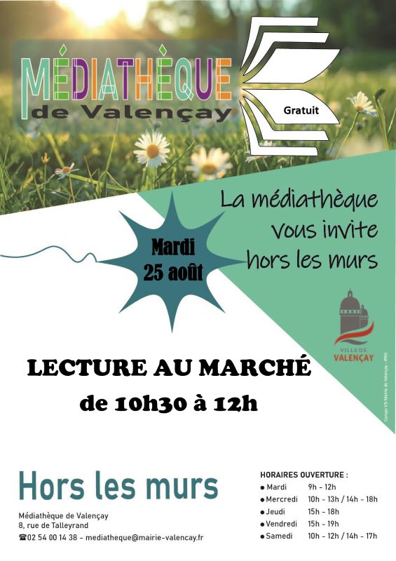 Lecture au marché