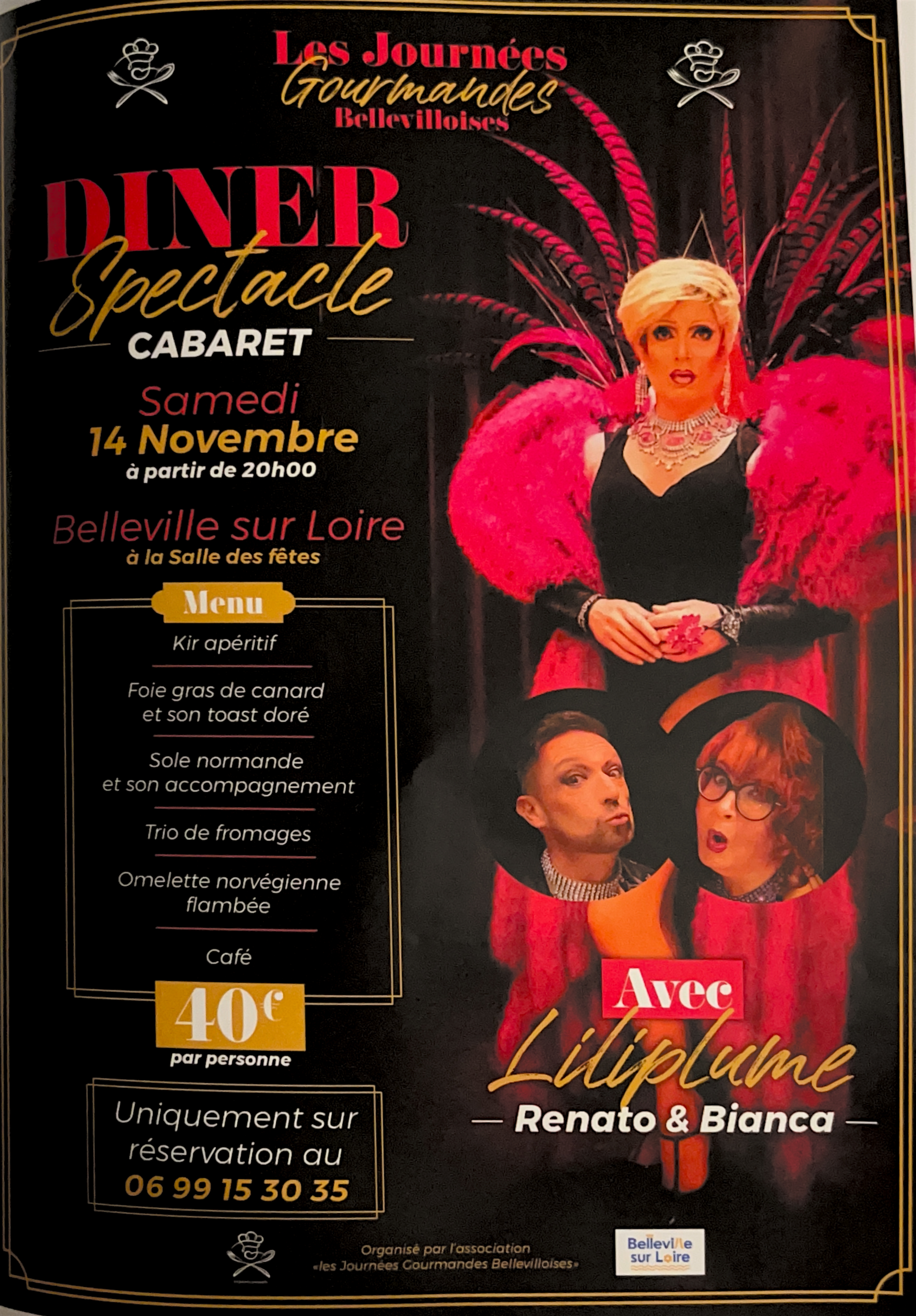 Dîner Spectacle Cabaret