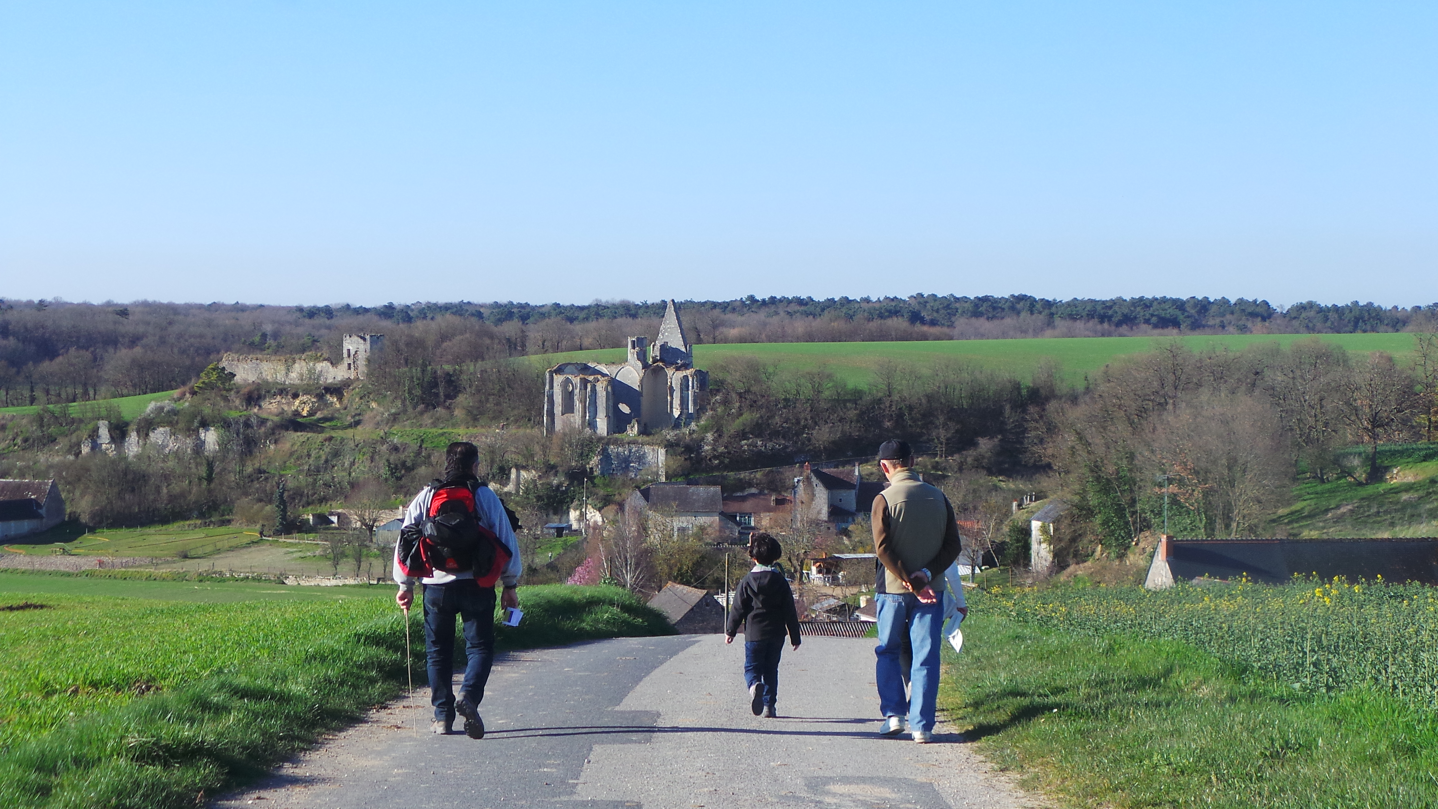 Lavoirs et collégiale des Roches Tranchelion, Avon-les-Roches - photo 2
