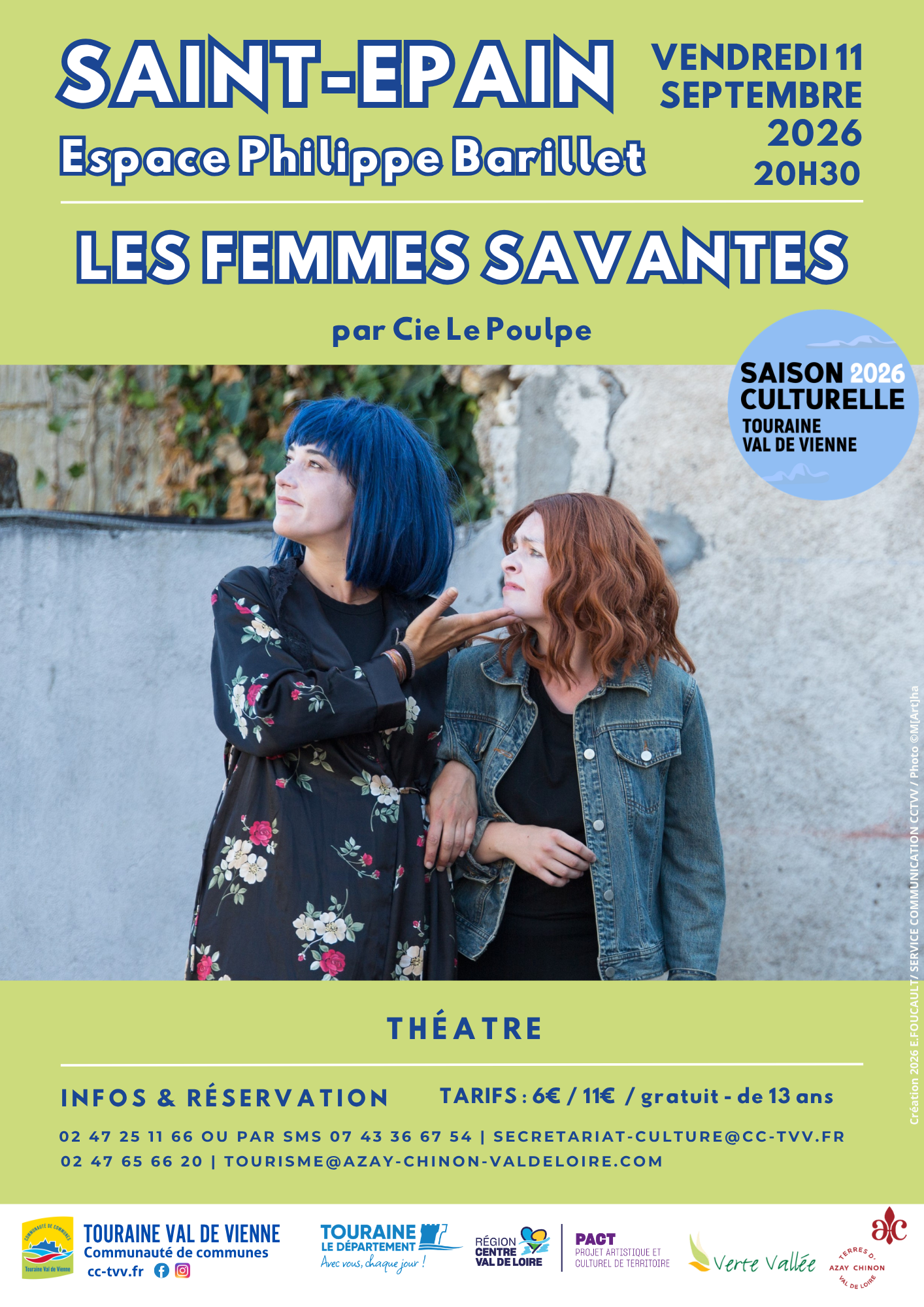 « Les Femmes savantes » : Molière revisité avec humour à Saint-Épain