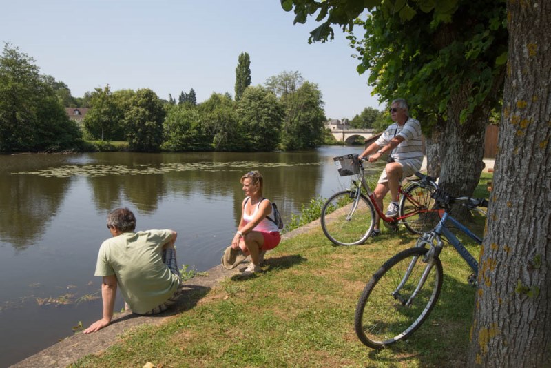 Location de vélos au camping la Quintaine