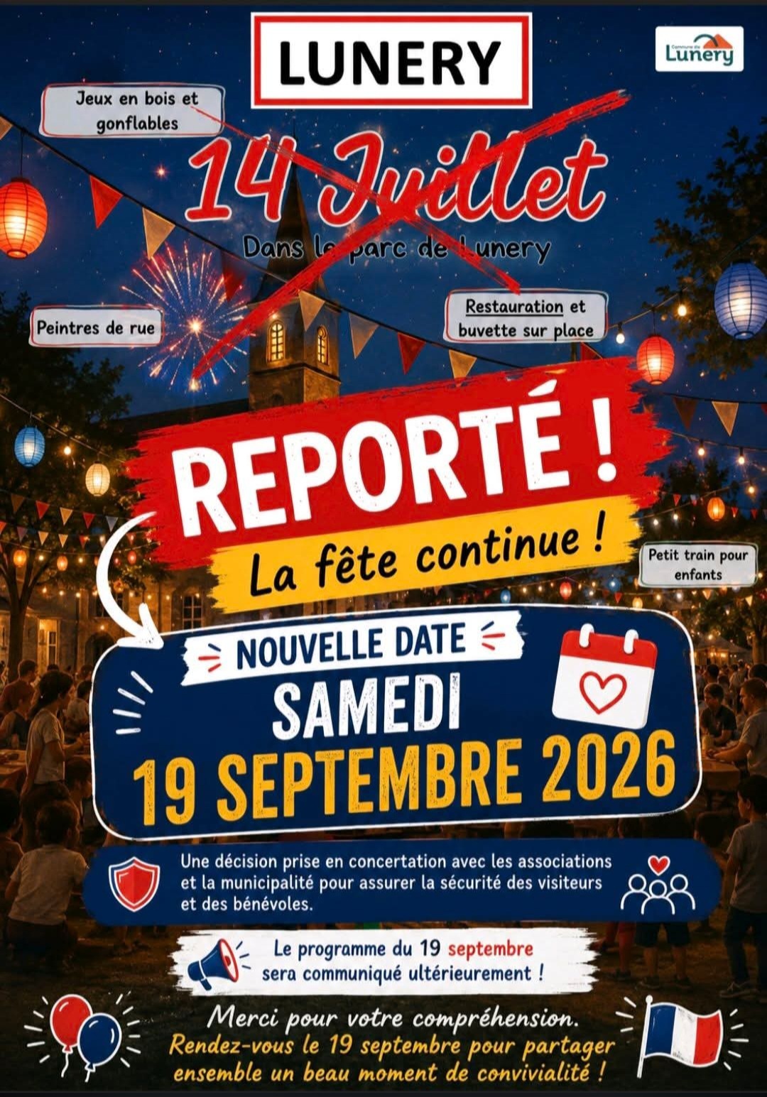Lunery la fête continue !
