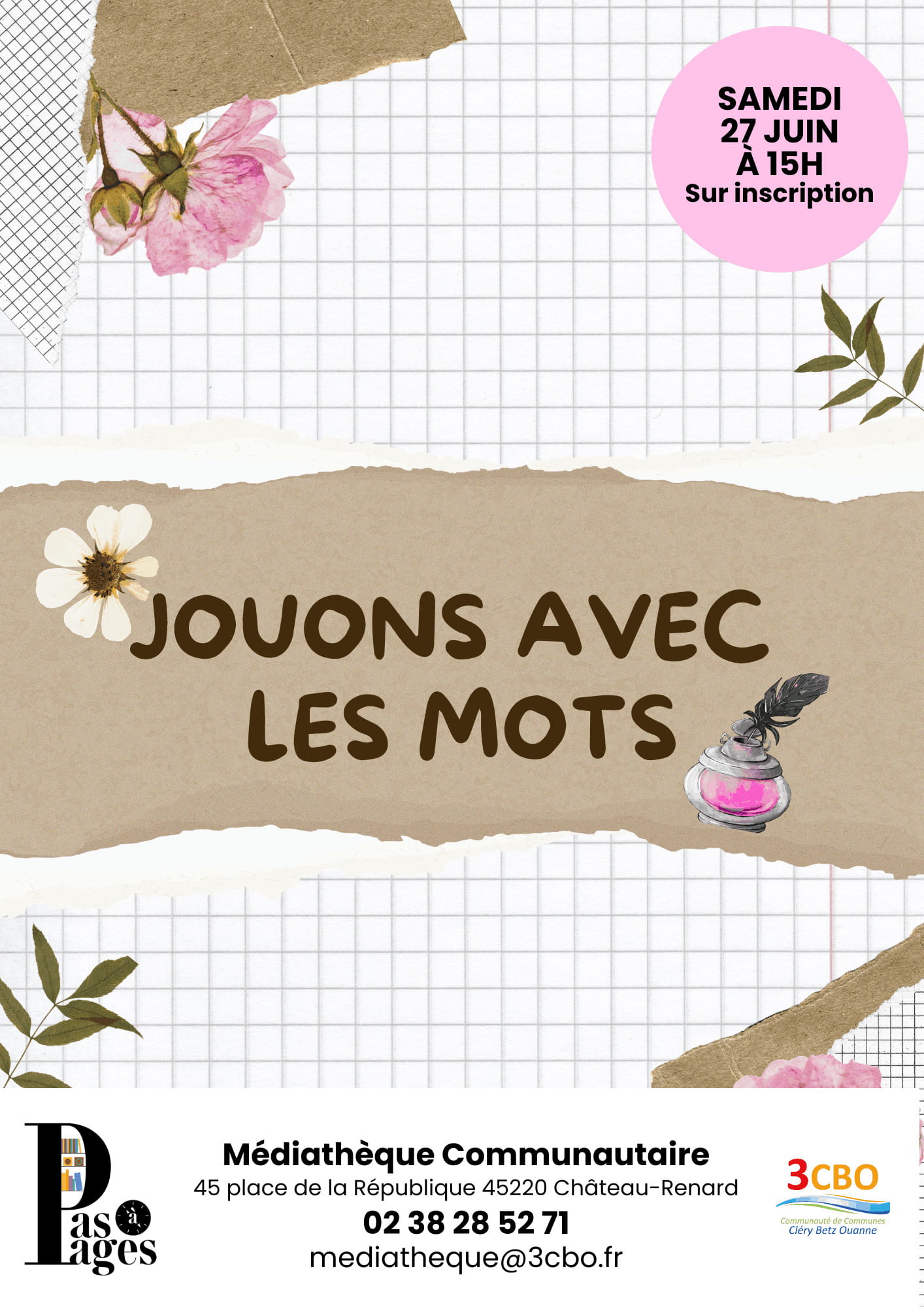 Atelier jouons avec les mots