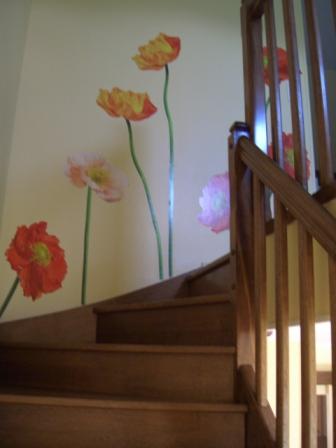 Escalier, Gite 1, Ferme de La poterie 