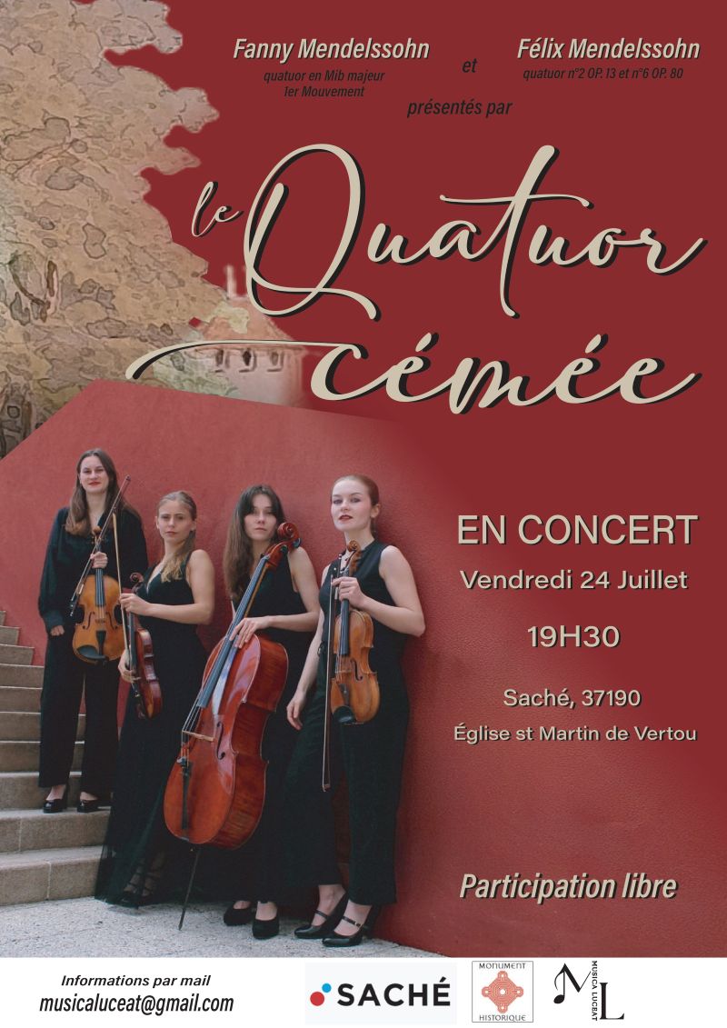 Concert du Quatuor Cémée