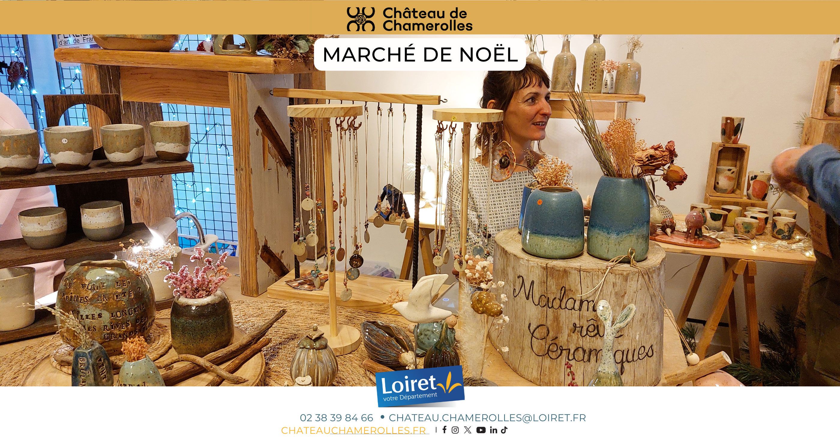 Marché de Noël de Chamerolles : La Magie de l'Artisanat