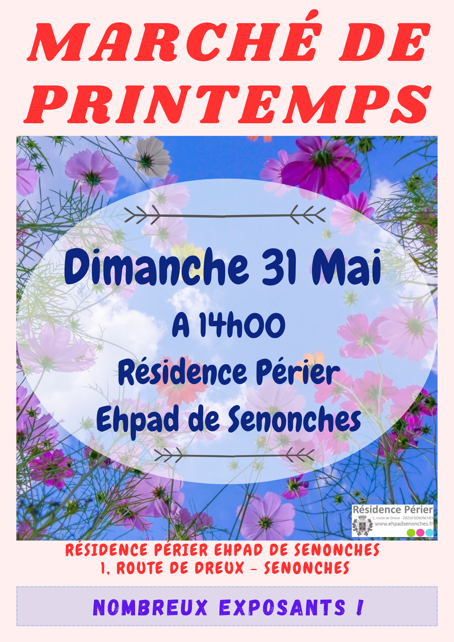 Marché de printemps — visuel événement