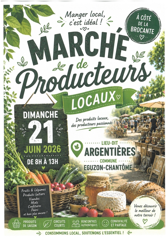Brocante et marché de producteurs, Éguzon-Chantôme - photo 2