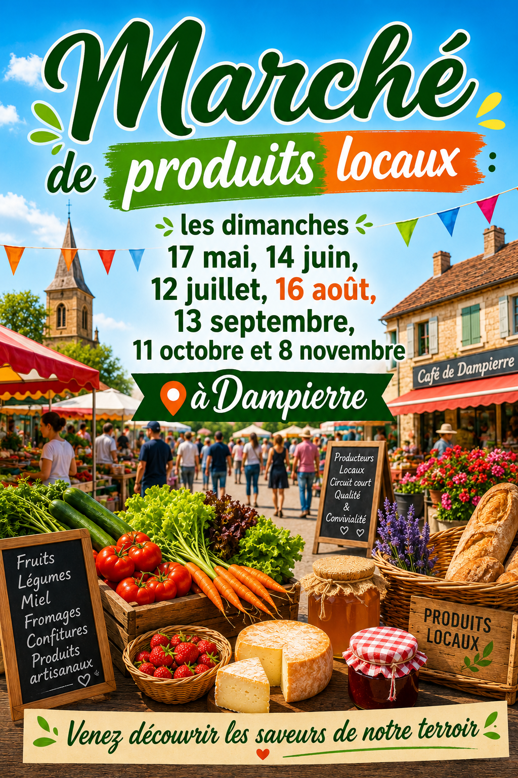 Marché de producteurs locaux — visuel événement