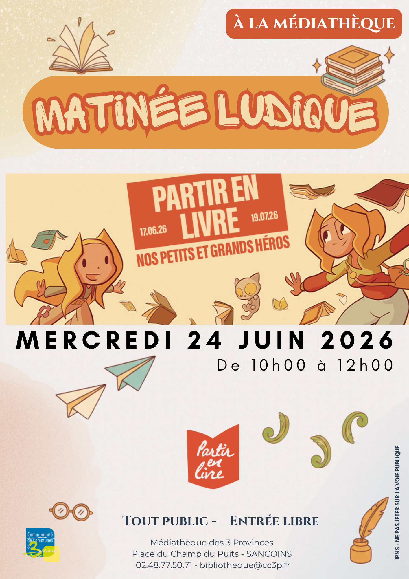 Matinée ludique — visuel événement