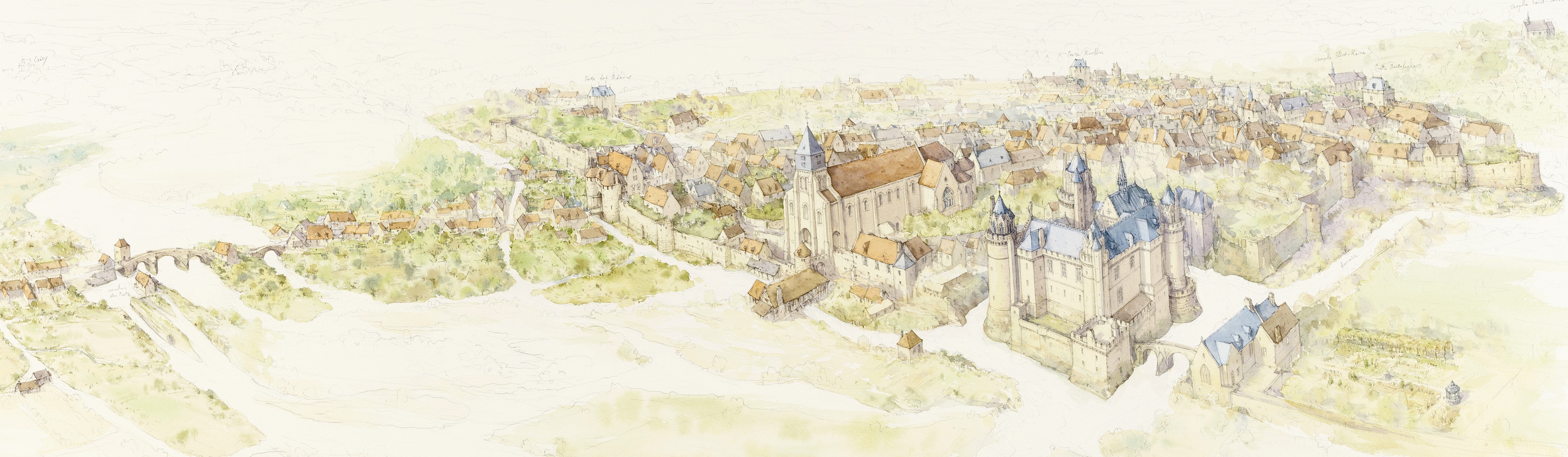 Exposition des oeuvres de Jean Chen au Bureau d'Information Touristique