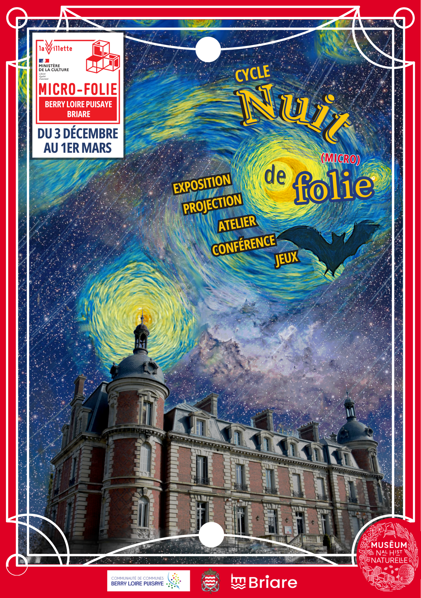 "Nuit de (Micro)-Folie" à la Micro-Folie Berry Loire Puisaye : 10e nuit de la lecture