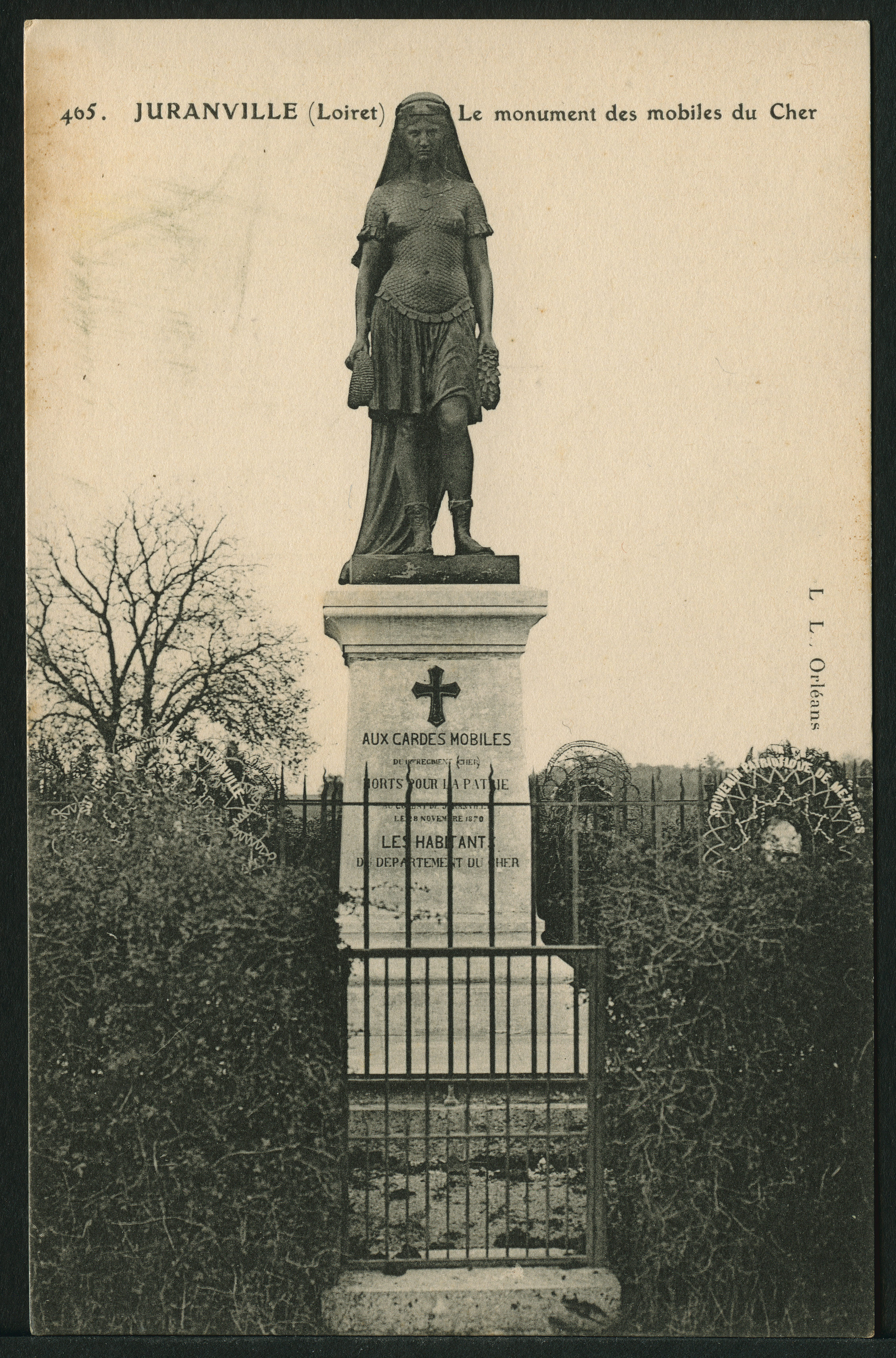 Tombe ossuaire commémorant le conflit de 1870