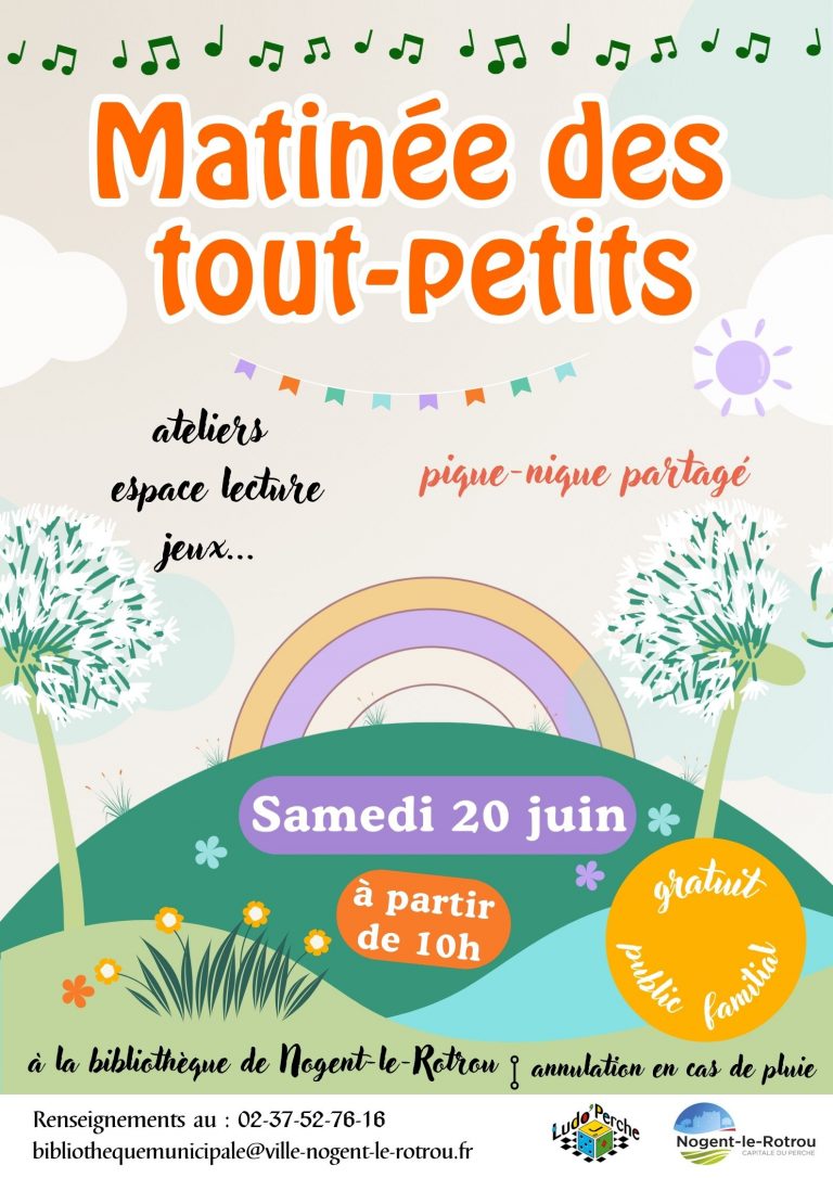 La matinée des tout-petits à la bibliothèque — visuel événement