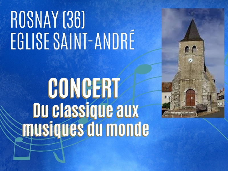 Concert : Du classique aux musiques du monde — visuel événement