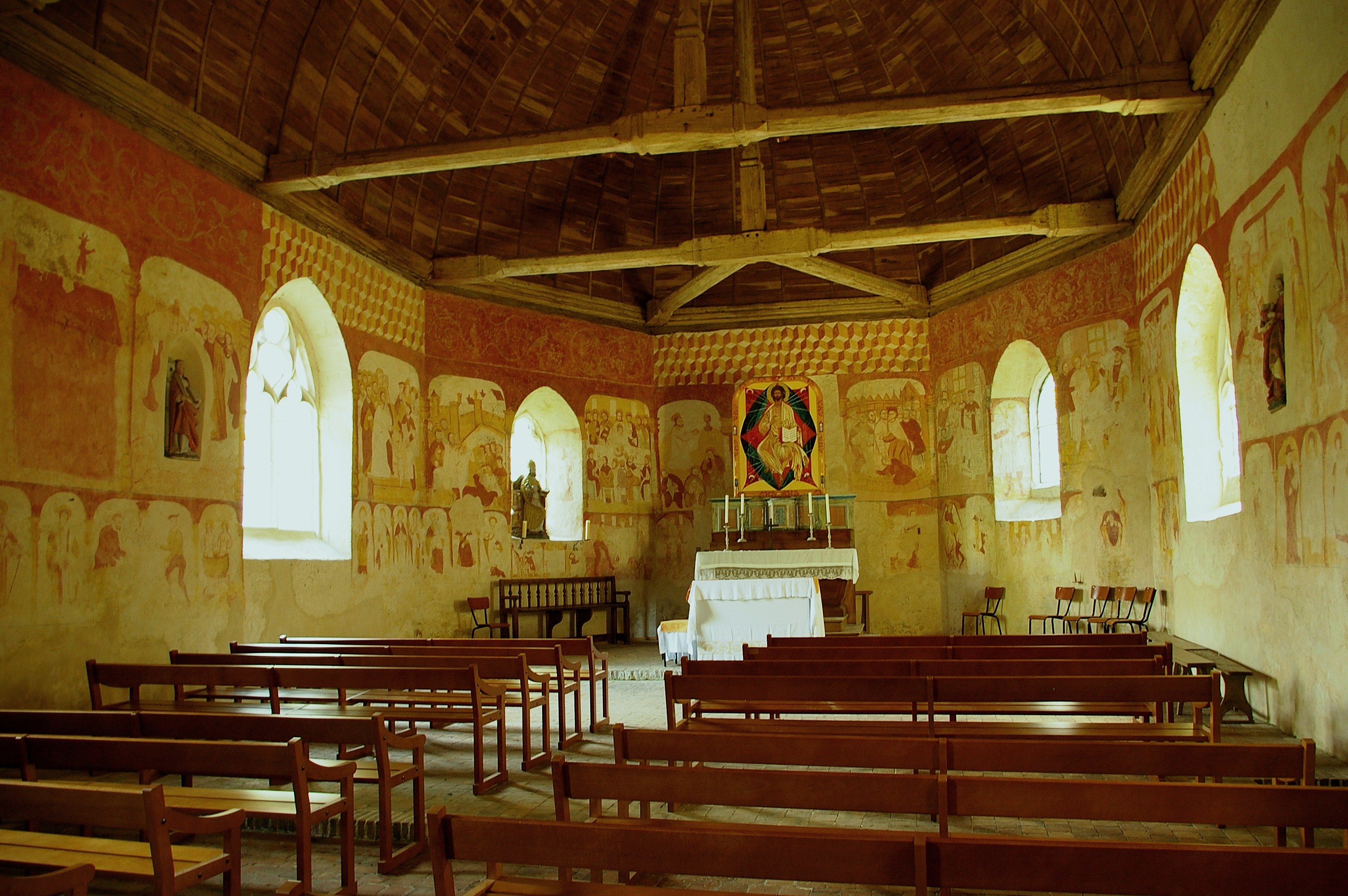 Animations découverte de la Chapelle de Réveillon et de ses peintures murales du 16ème siècle. (1/1)