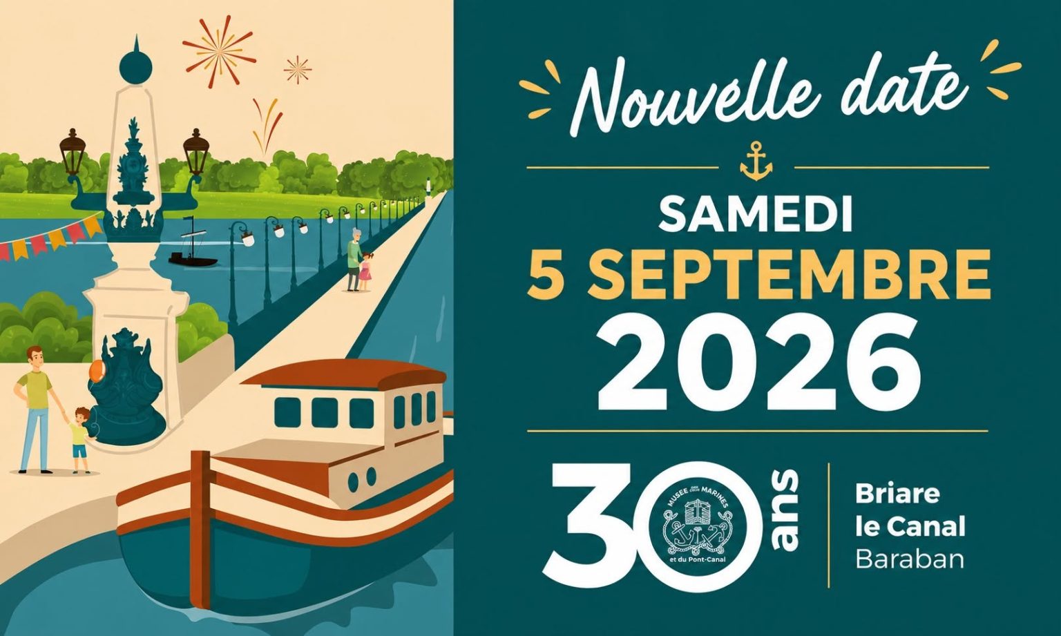 Journée anniversaire : 30ans du Musée des 2 Marines et du Pont-Canal