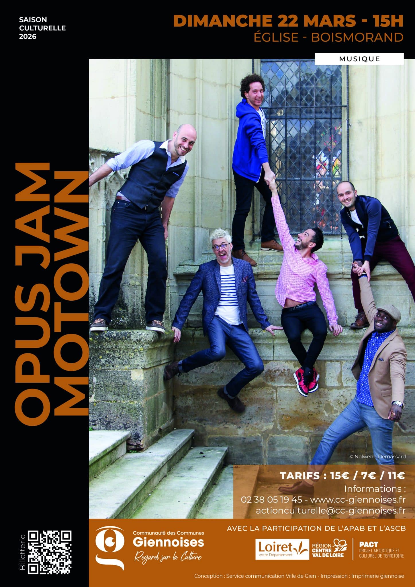 Concert : "Opus Jam Motown"