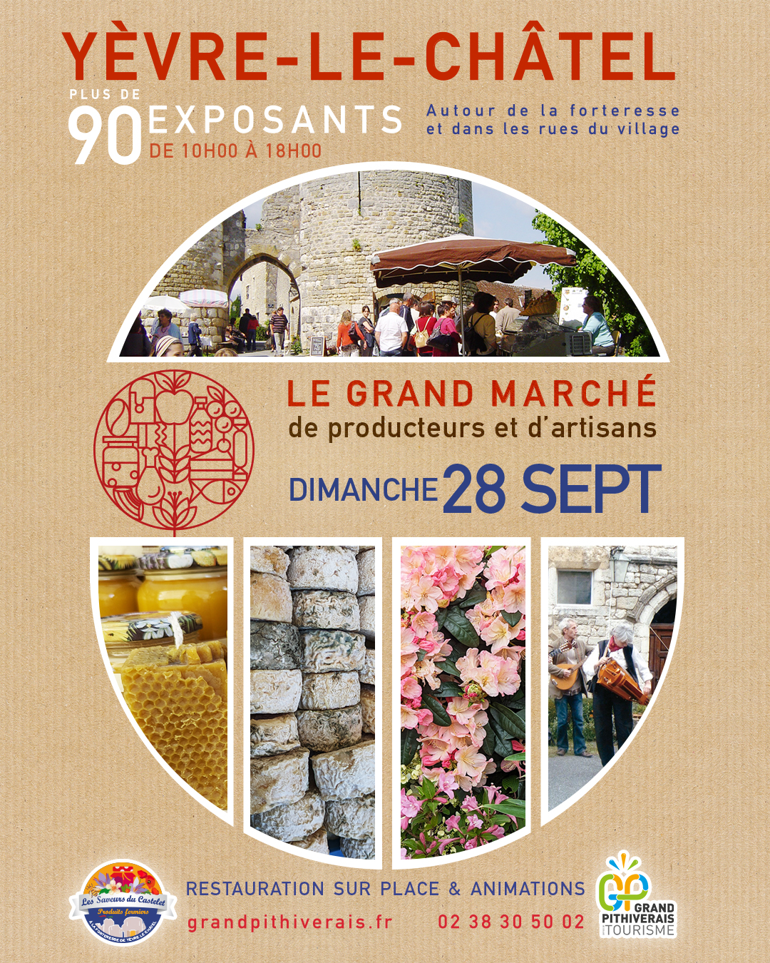 Le Grand Marché de Producteurs et d'Artisans de Yèvre-le-Châtel, Yèvre-la-Ville - photo 3