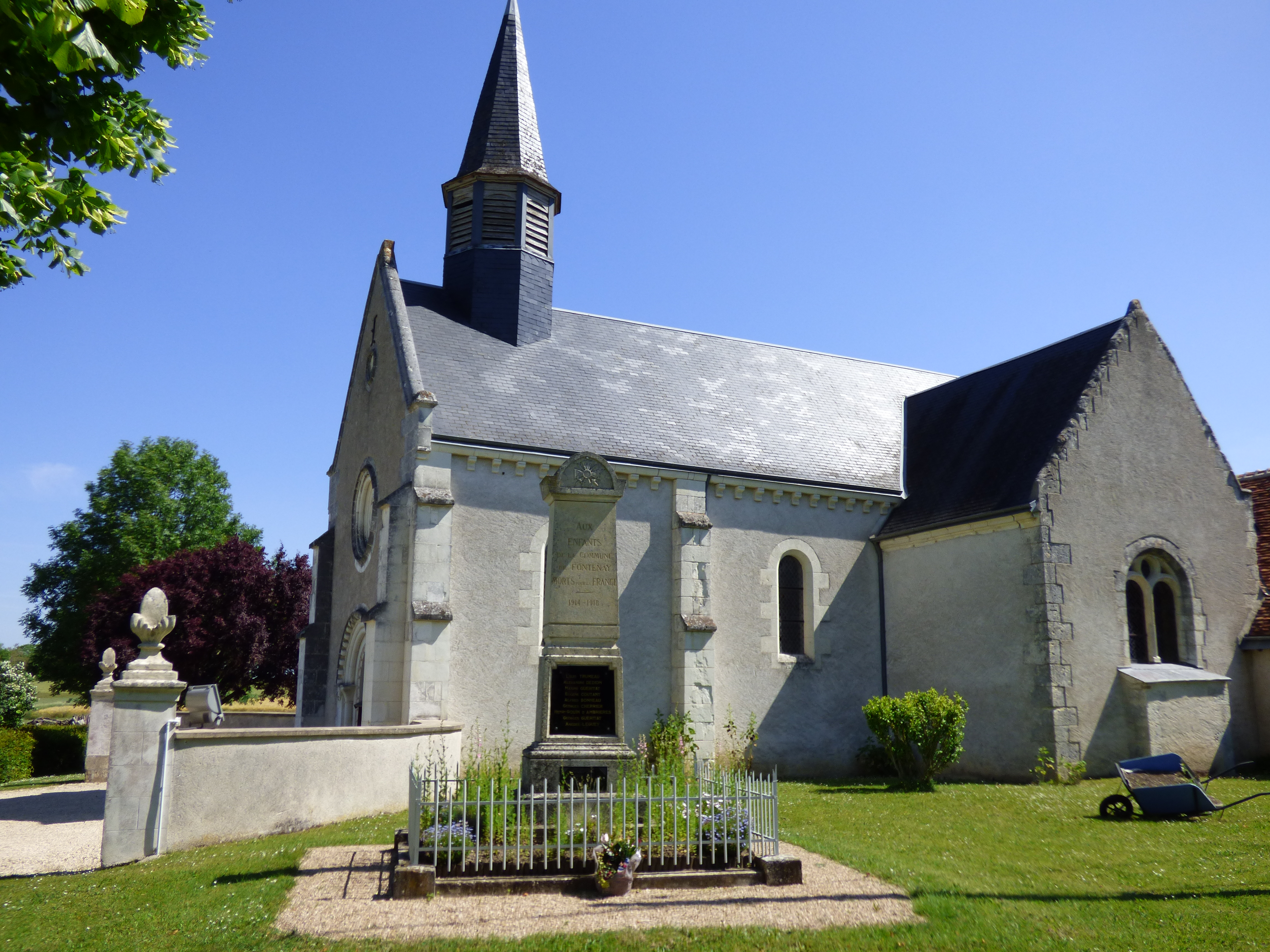 Eglise Saint-Etienne  France Grand Est Vosges Fontenay 88600
