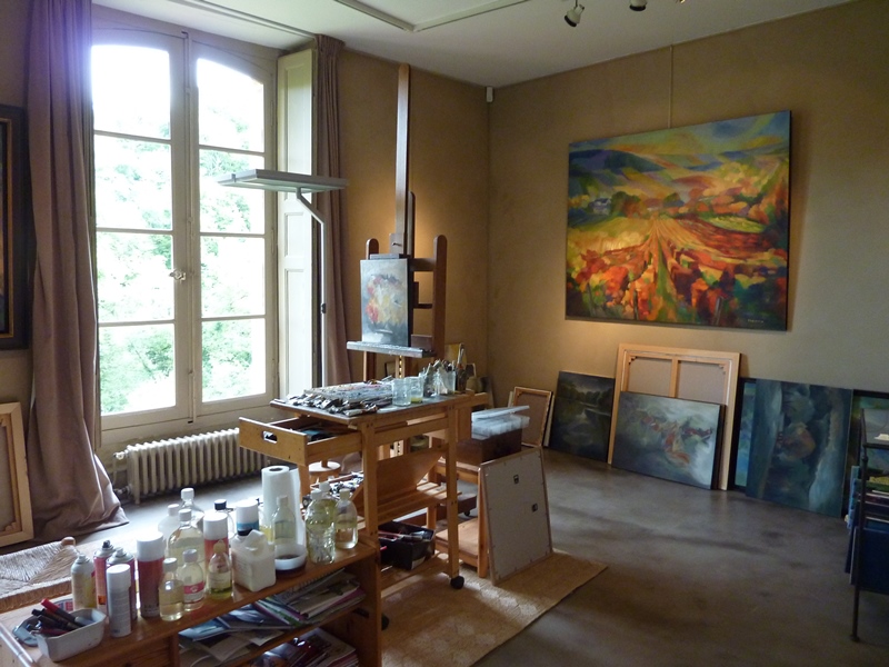 Galerie d'exposition au Château de Gargilesse, Gargilesse-Dampierre