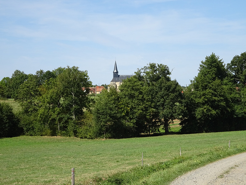 Balade à pied à Parnac - Le bocage
