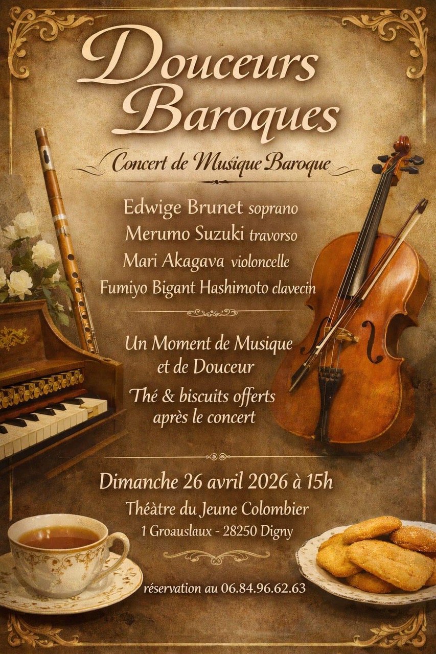 Douceurs Baroques — visuel événement