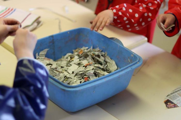 Fabrique de papier recyclé