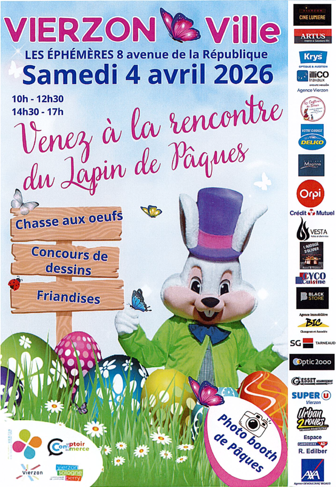 Pâques chez vos commerçants