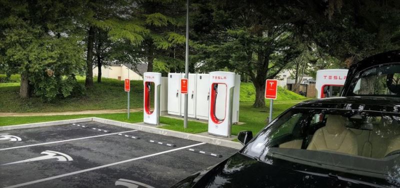 Superchargeur Tesla