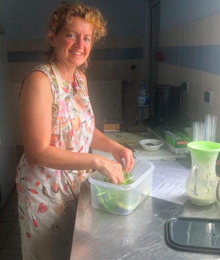 "Ateliers de cuisine végétale & Cheffe à domicile"