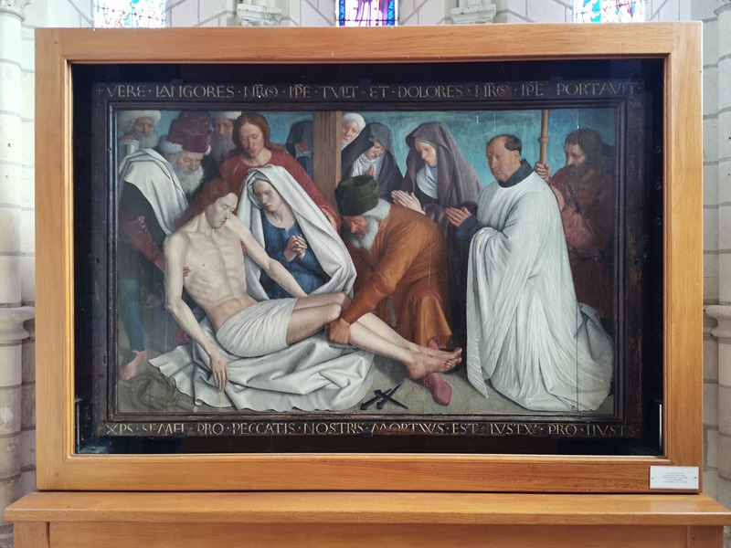 Église Saint Martin - Pietà de Jean Fouquet