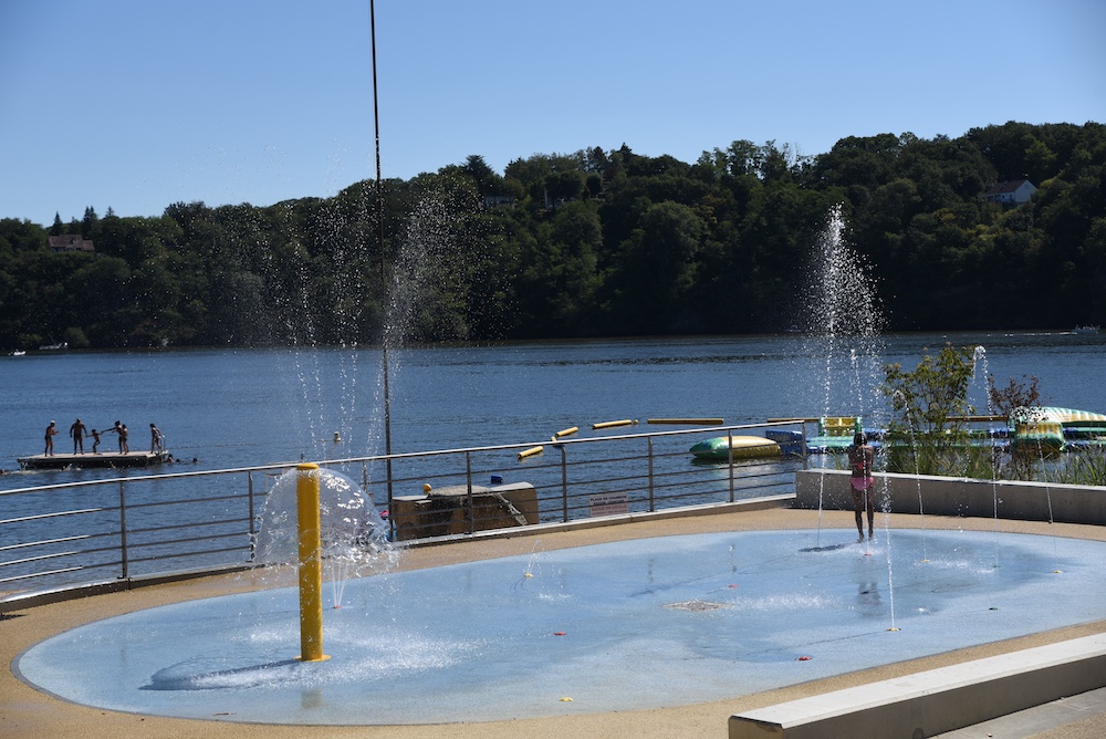 Plage de Chambon, Éguzon-Chantôme