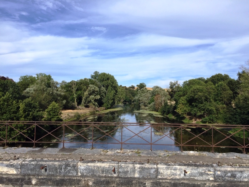 Pont-canal de la Tranchasse, Colombiers