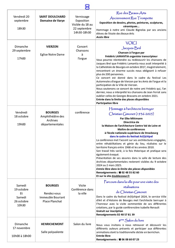 Programmation Double Coeur