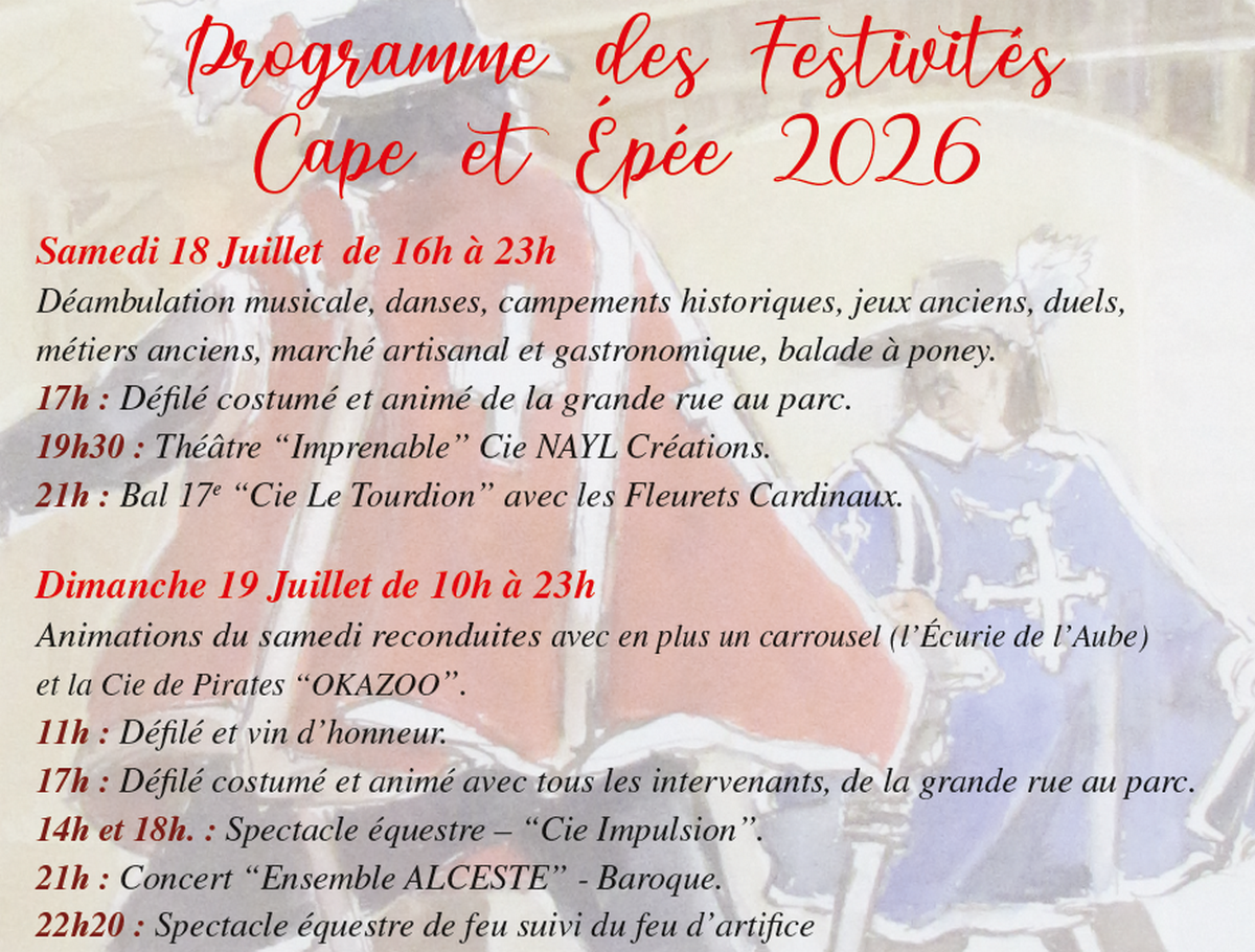 Festival "Cape & Epée", Richelieu - photo 3