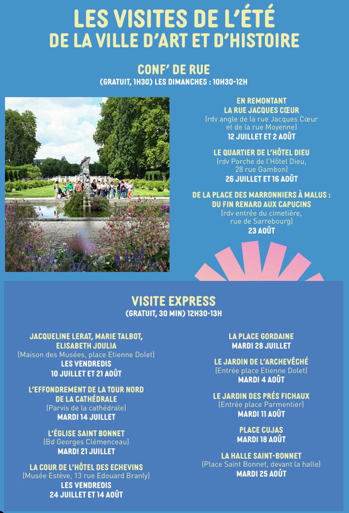 Visite Express : Le Jardin de l'Archevêché