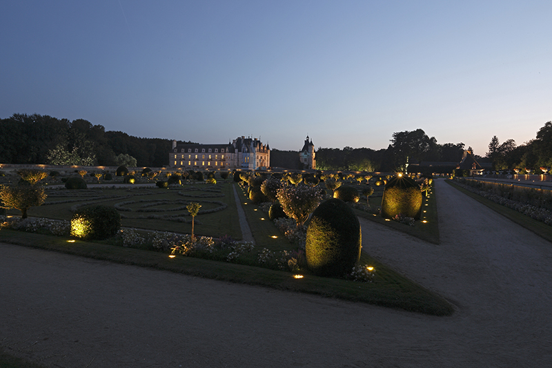 Promenades nocturnes et musicales dans les jardins du Château de Chenonceau©