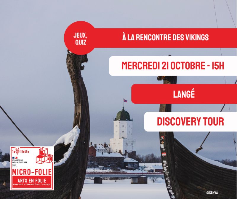 Micro-Folie : A la rencontre des Vikings