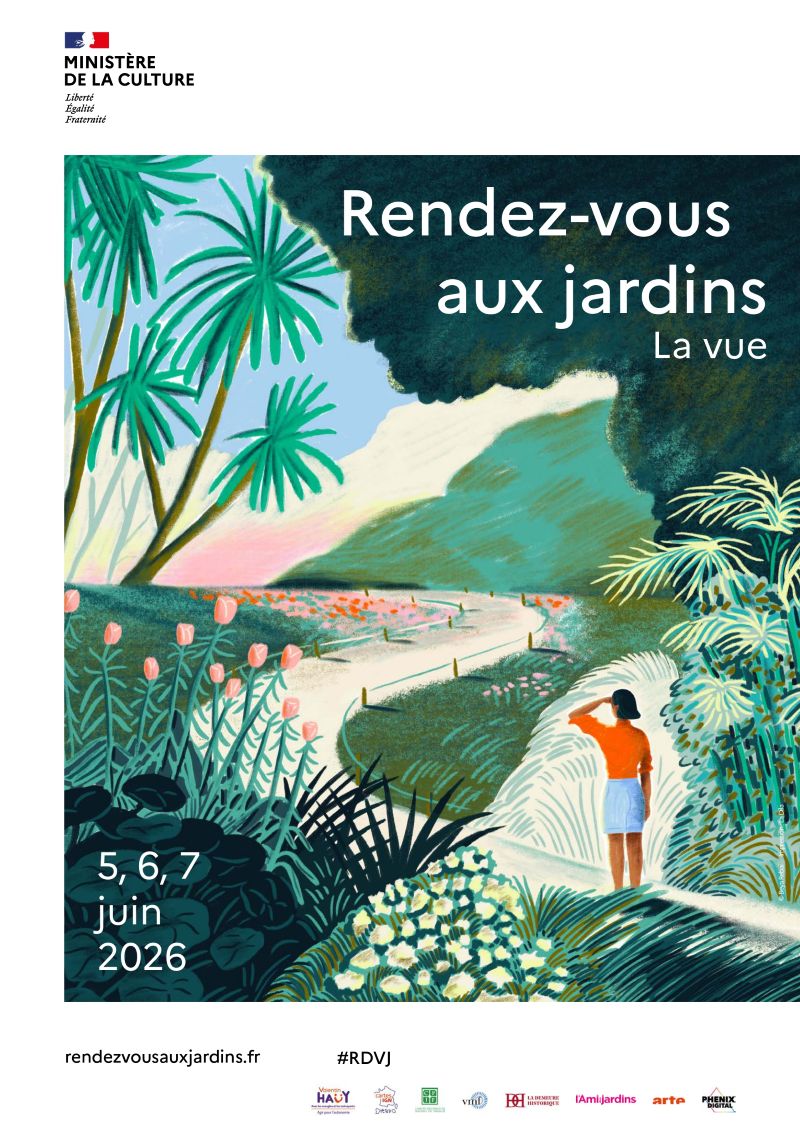 Rendez-vous aux Jardins au Jardin du Presbytère — visuel événement