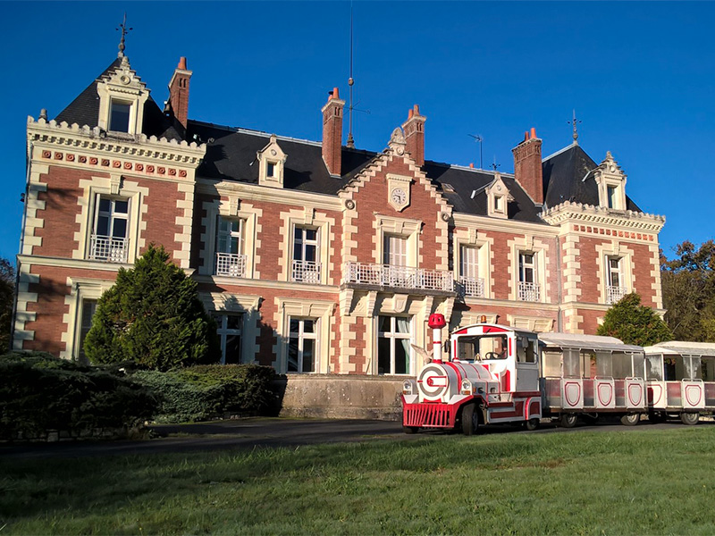 Réserve de Beaumarchais - Les grands gibiers d'élevage en Safari Train, Autrèche - photo 7