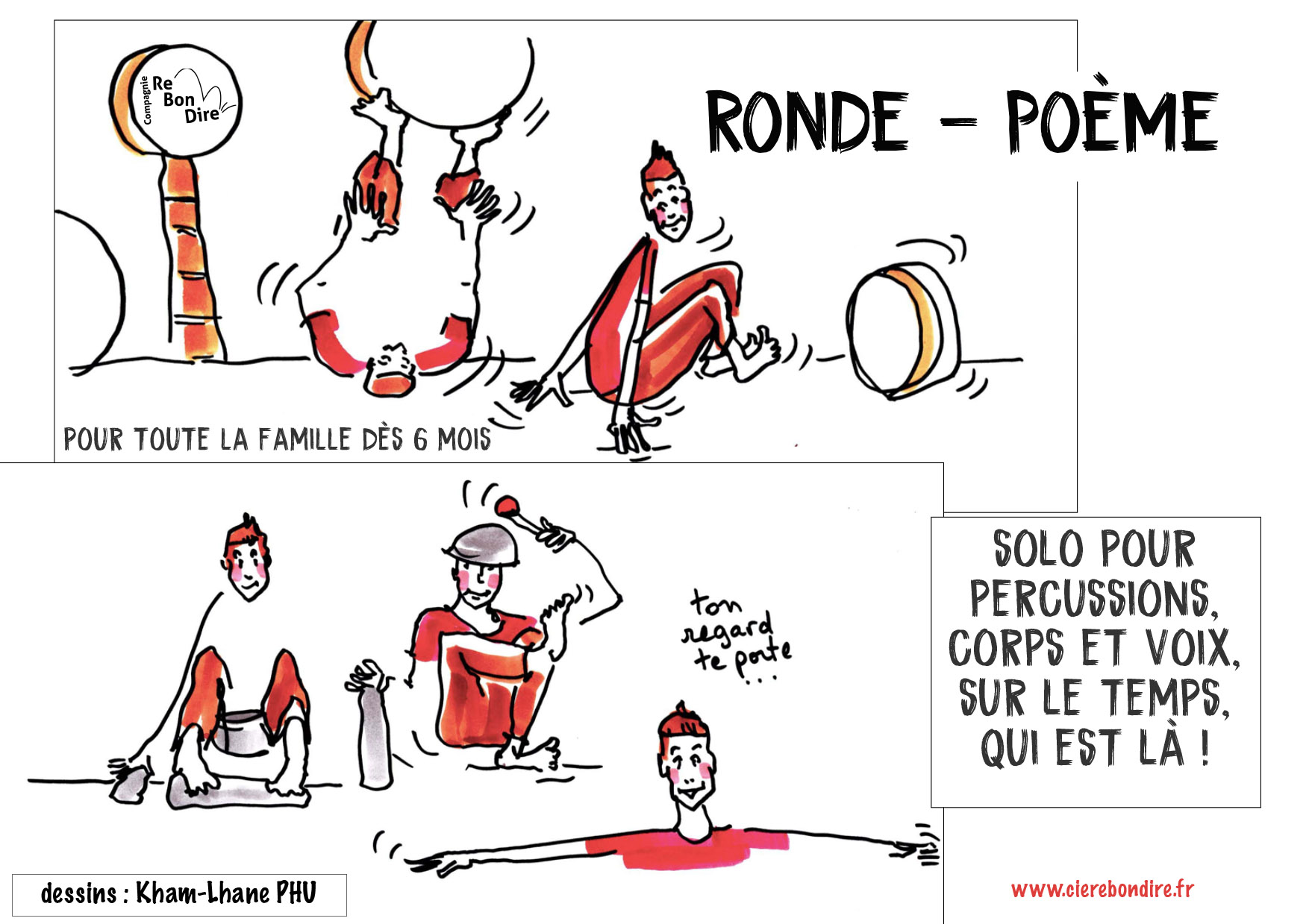 Spectacle „Ronde-Poème“©